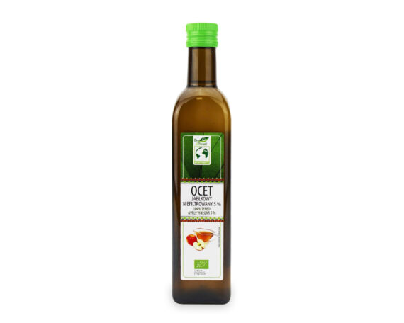 Organic apple vinegar (unfiltered), 500 ml